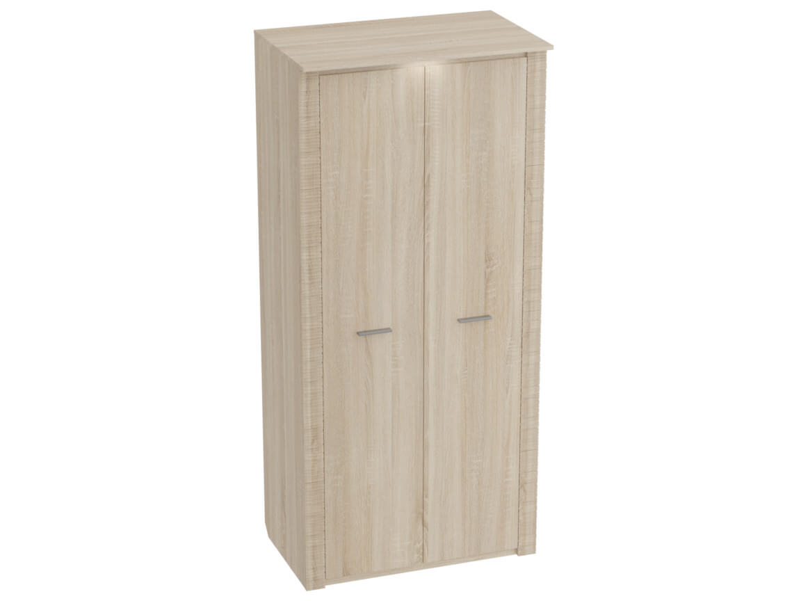 Шкаф 2-дверный с подсветкой 1010х645х2185